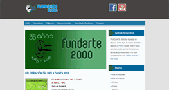 Desktop Screenshot of fundarte2000.fepai.org.ar
